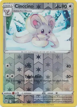 Brilliant Stars Cinccino #125/172 reverse holo